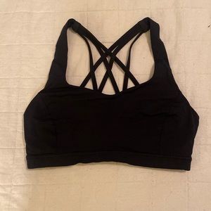 Black lululemon bra